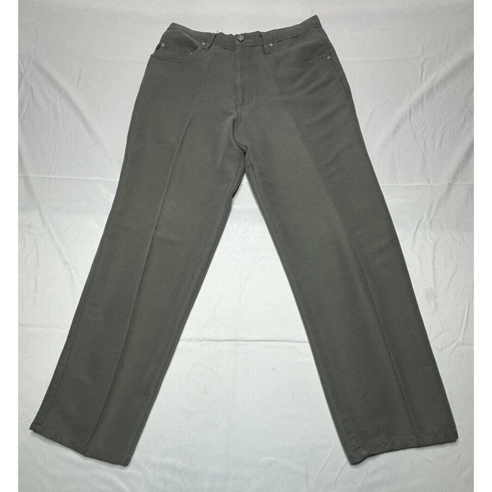 BC‎ Ethic Men's Gray Smooth Custom Fit Pants - Size 30x29.5
